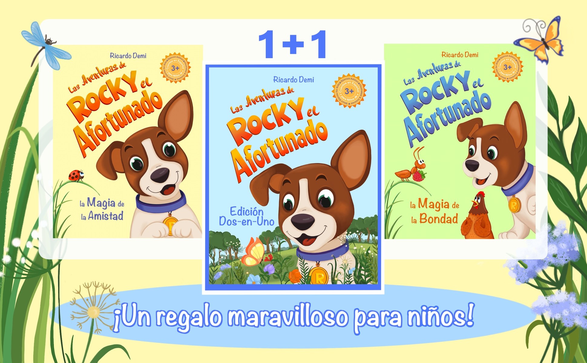 Dos libros en uno: La Magia de la Amistad y La Magia de la Bondad juntos en la edición de regalo en tapa dura