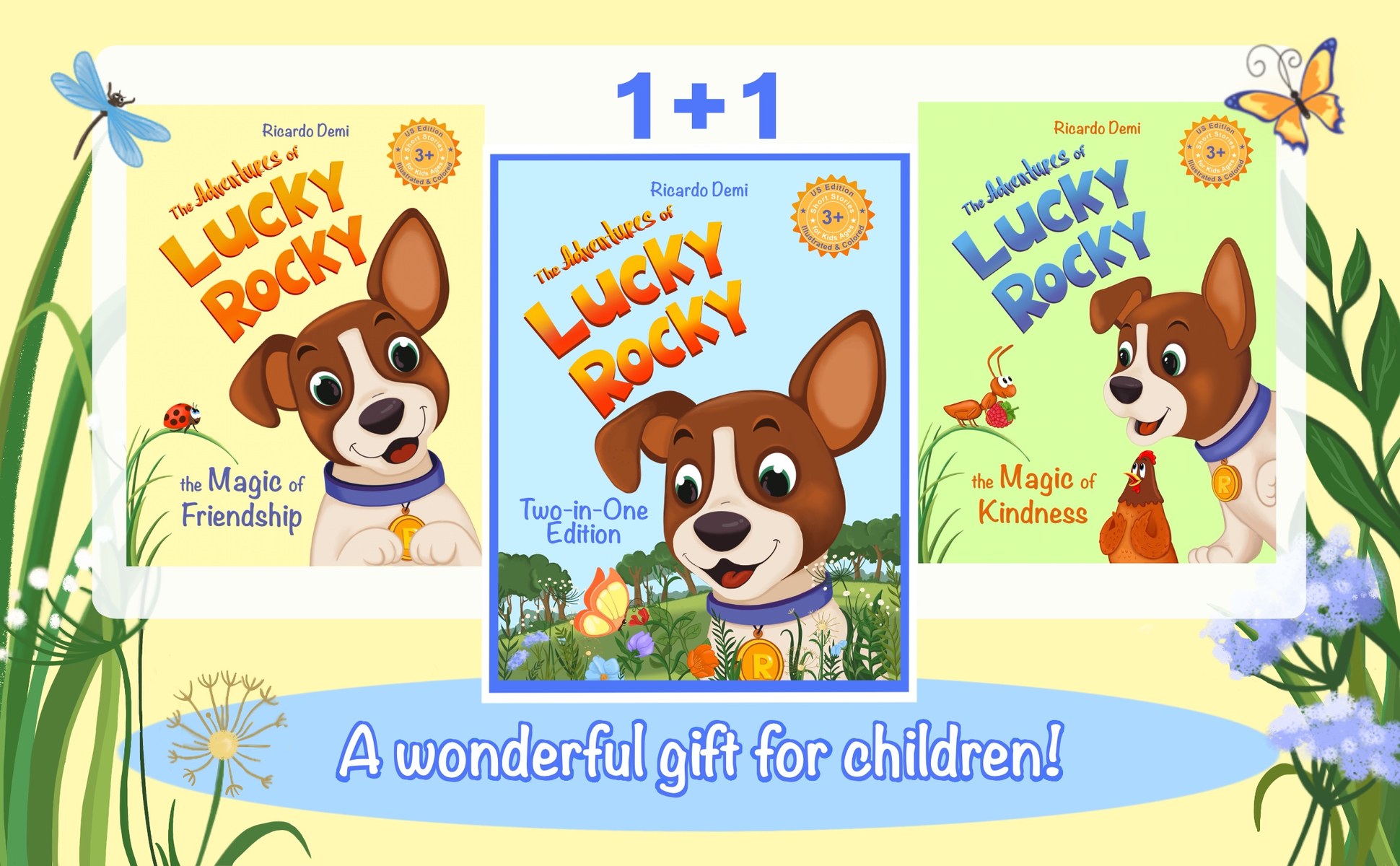 Two books in one: The Magic of Friendship and The Magic of Kindness together in the hardcover gift edition