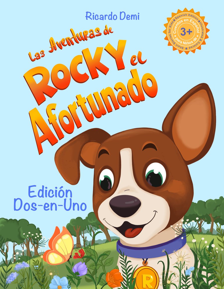 Las Aventuras de Rocky, el Afortunado: Edición Dos en Uno en Tapa Dura