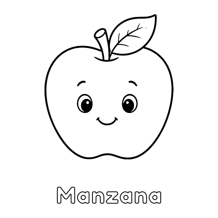 Gato, Perro and Manzana, exactly as they appear in the Spanish editions.