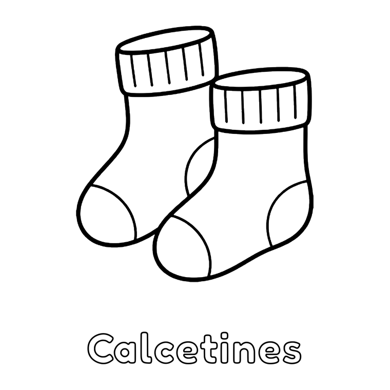 Unos calcetines, un vestido y unas botas, tal como aparecen dentro de los libros.