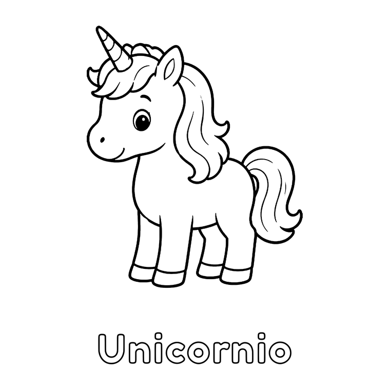 Un unicornio, un dragón y una princesa, tal como aparecen dentro de los libros.
